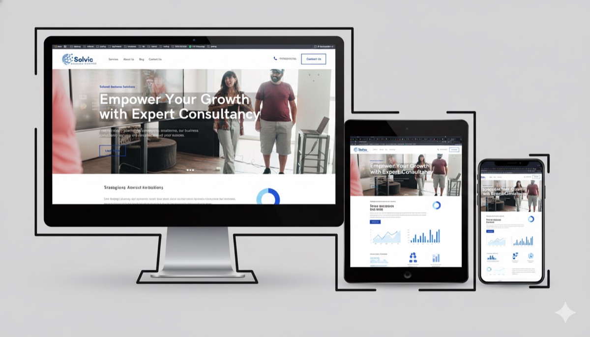 Solvic Business Services - B2B Website